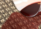 red wine carpet accident