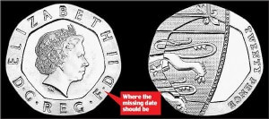 twenty pence error